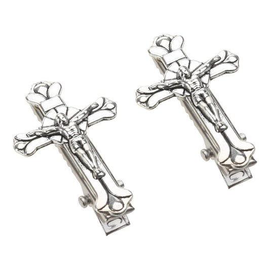 Cross Metal Hair Claw