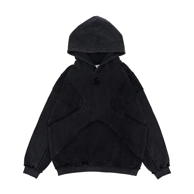 Reverse process solid hoodie - PWM