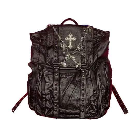 Rivet Chain Cross Bagpack - PWM