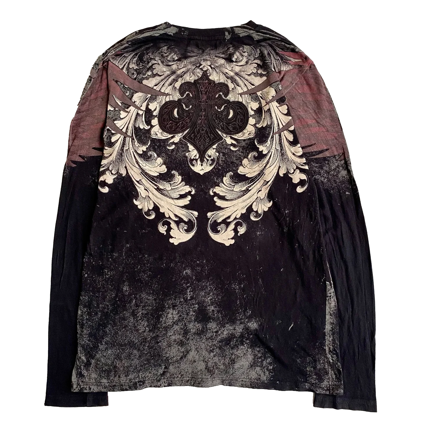 Gothic Round Neck Long Sleeve Tee - PWM