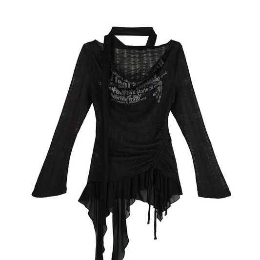 Irregular Patchwork Knitwear - PWM