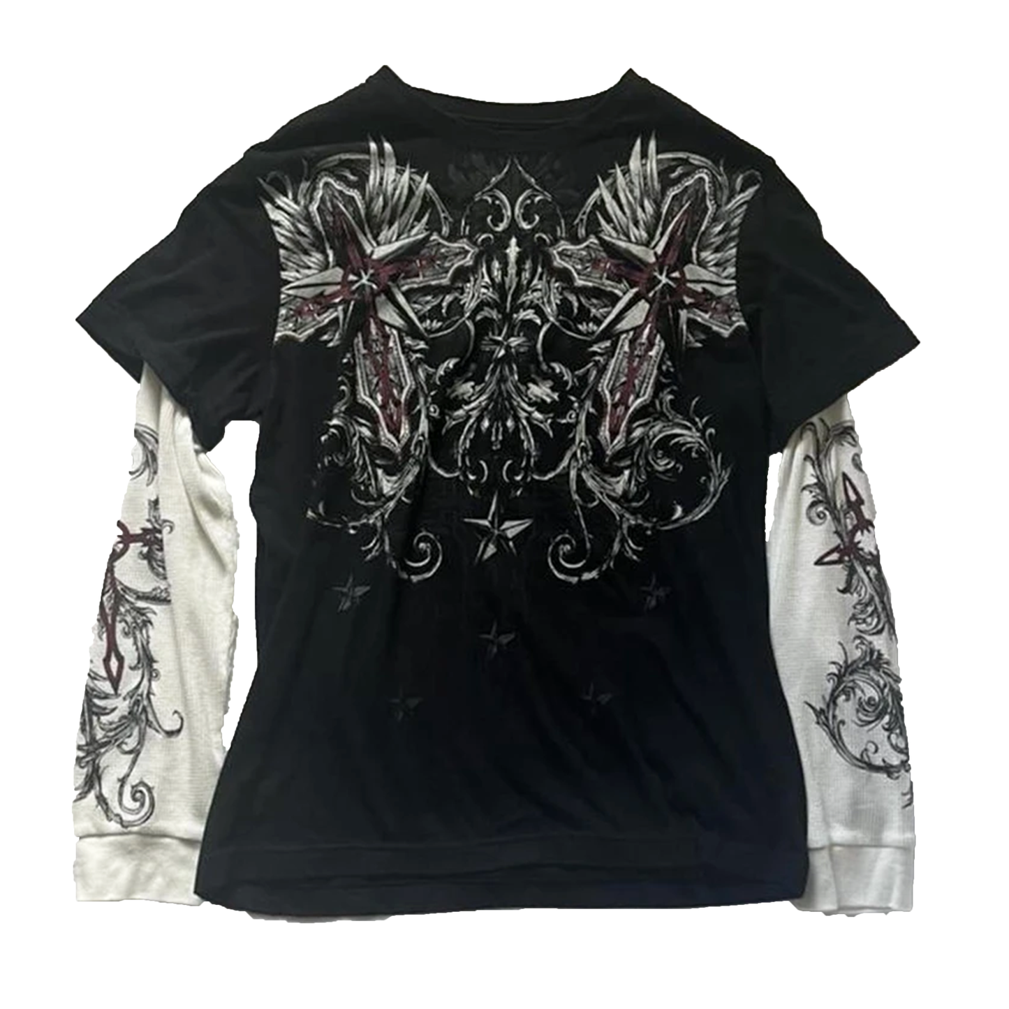 Goth Pattern Two-Piece T-Shirt - PWM