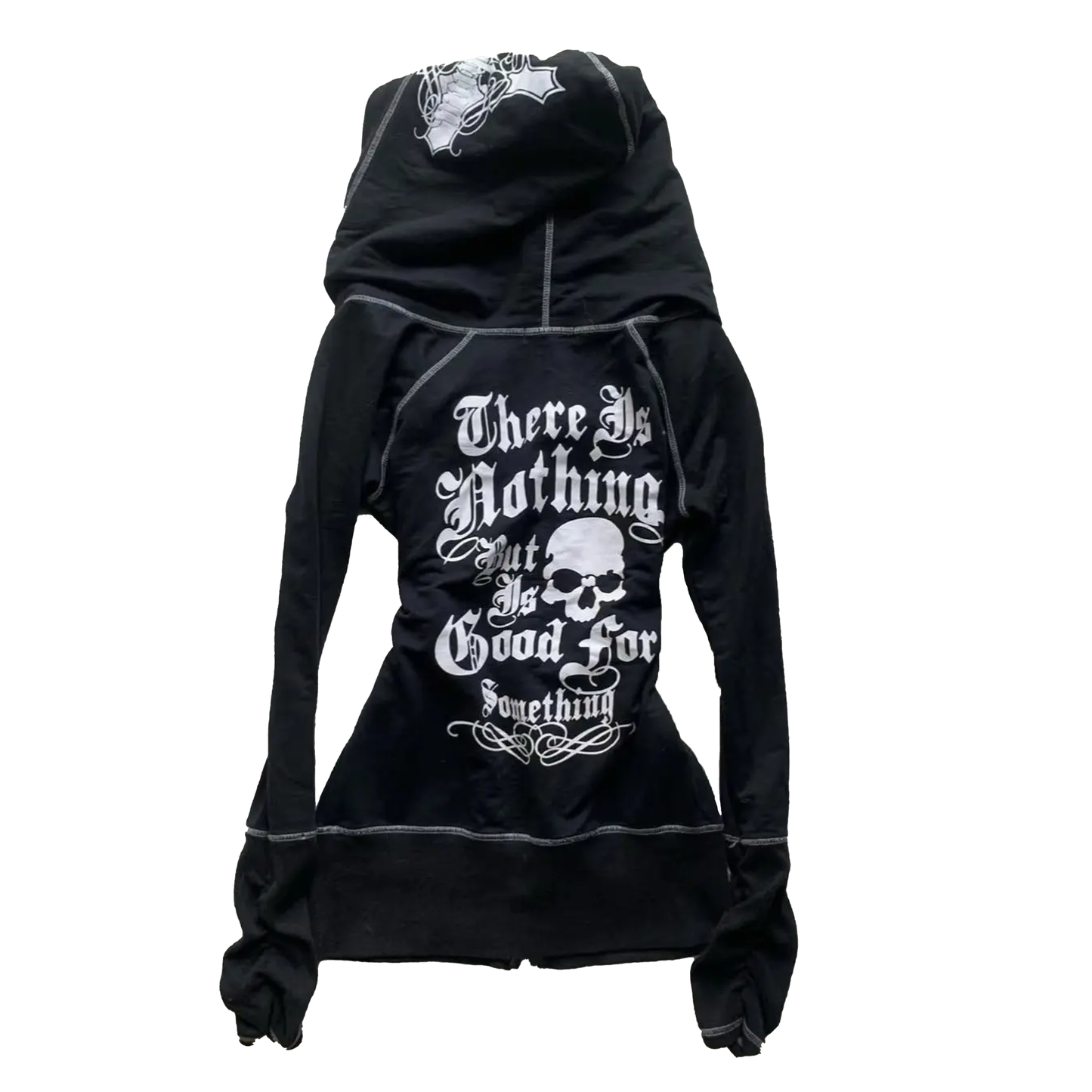 Leopard Printed Slim Fit Zipper Hoodie - PWM