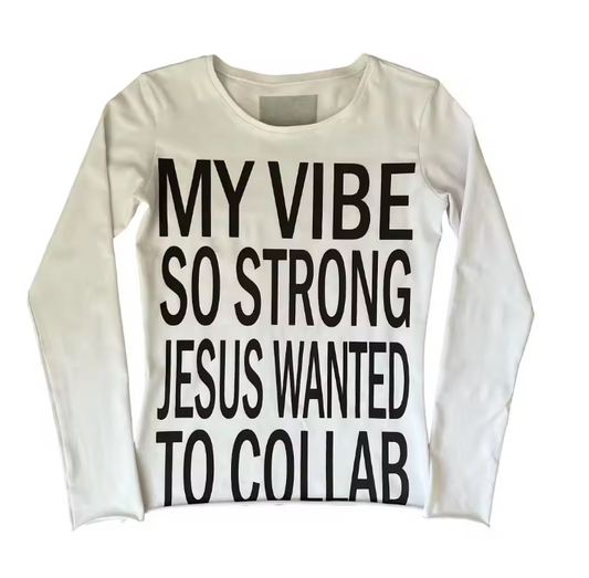 MY VIBE SO STRONG Tops - PWM