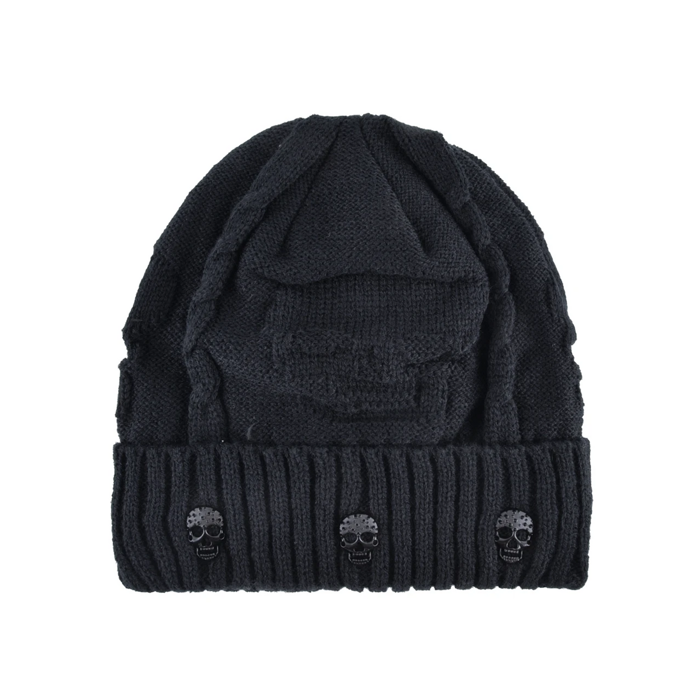 Skull Pattern Beanie - PWM