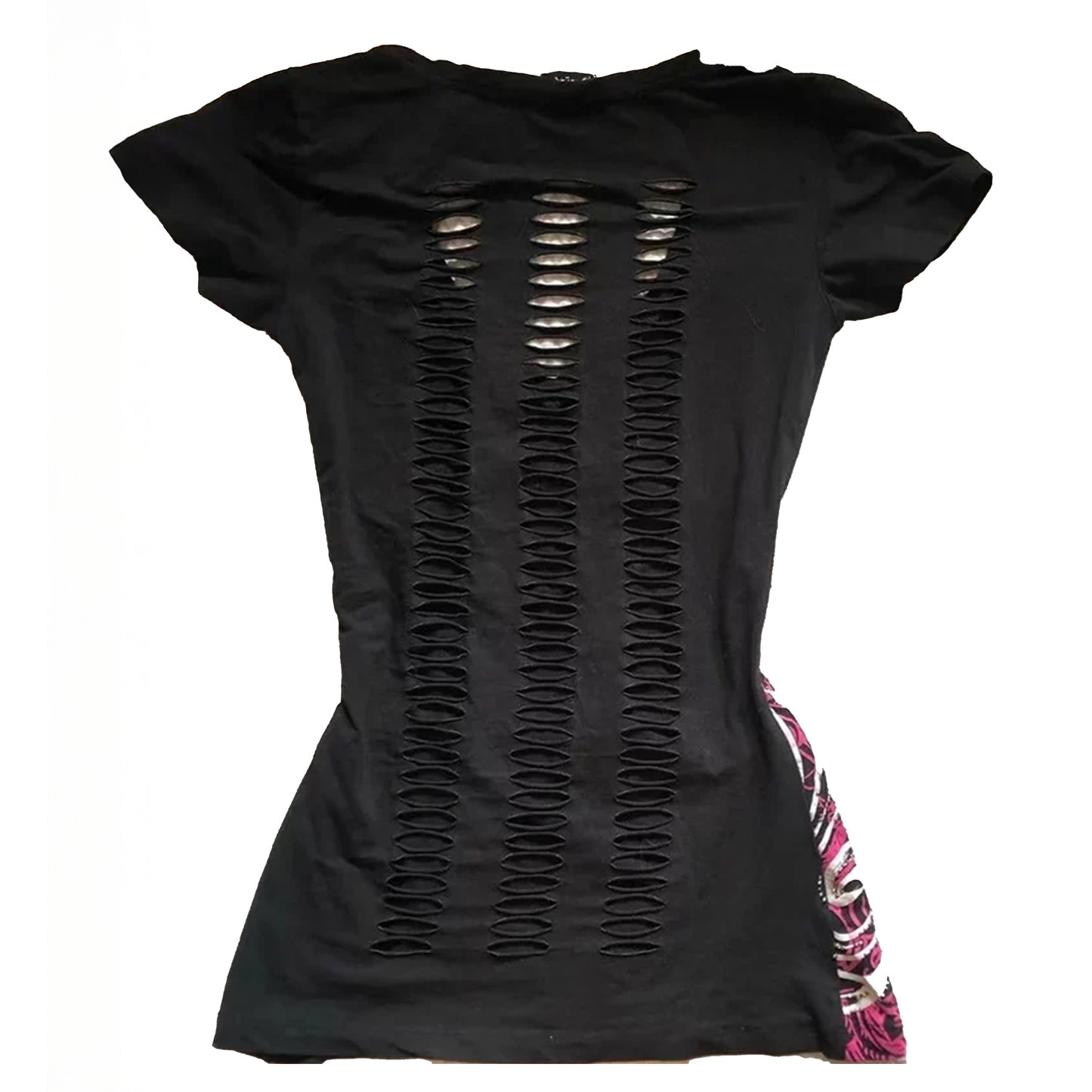 Y2k Letter Print Slim Fit T-shirt