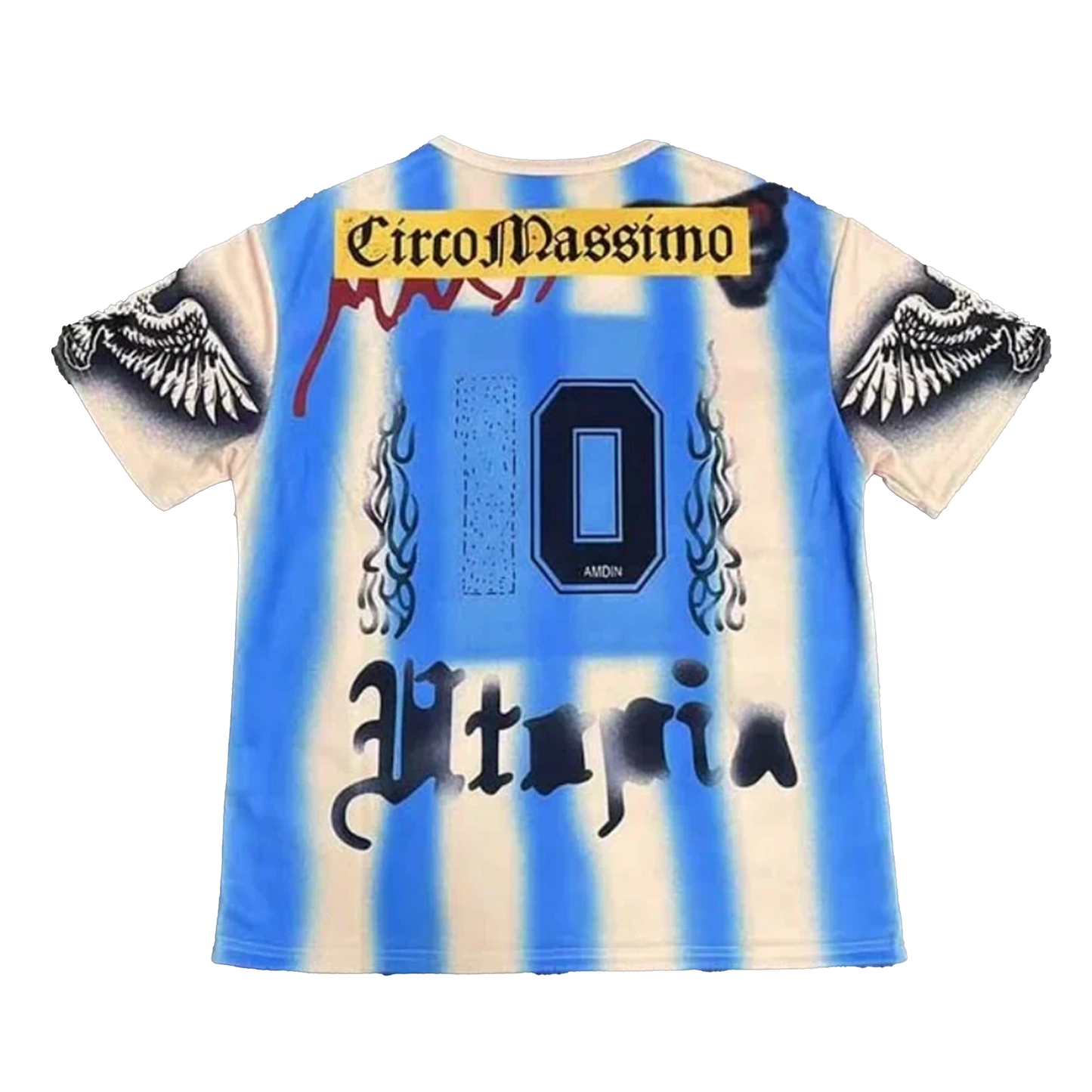 Striped Jersey soccer T-shirt