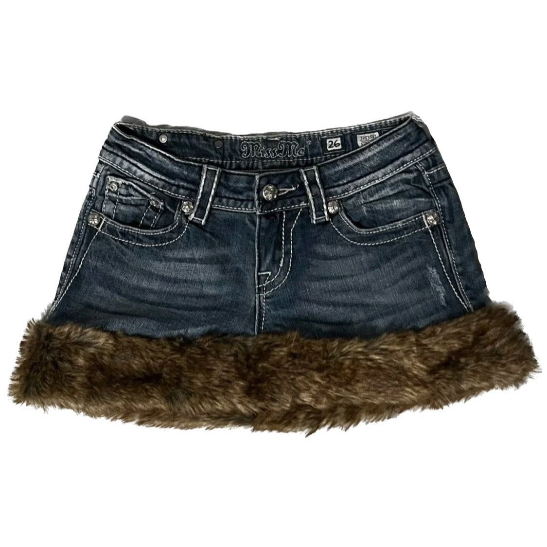 Low Waist Mini Skirt