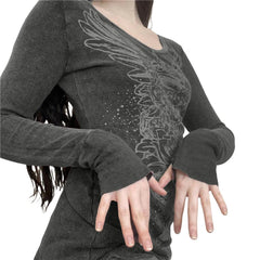 Fairy Graphic Slim Fit Long Sleeve tee - PWM
