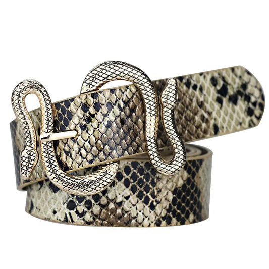 Snake Buckle Belt