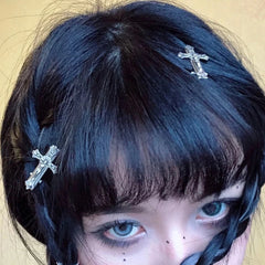 Cross Metal Hair Claw - PWM