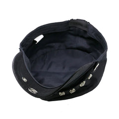 Skull Rivets Flat Top Cap - PWM