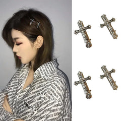 Cross Metal Hair Claw - PWM
