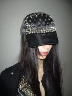 Spike Stud Duckbill Baseball Cap