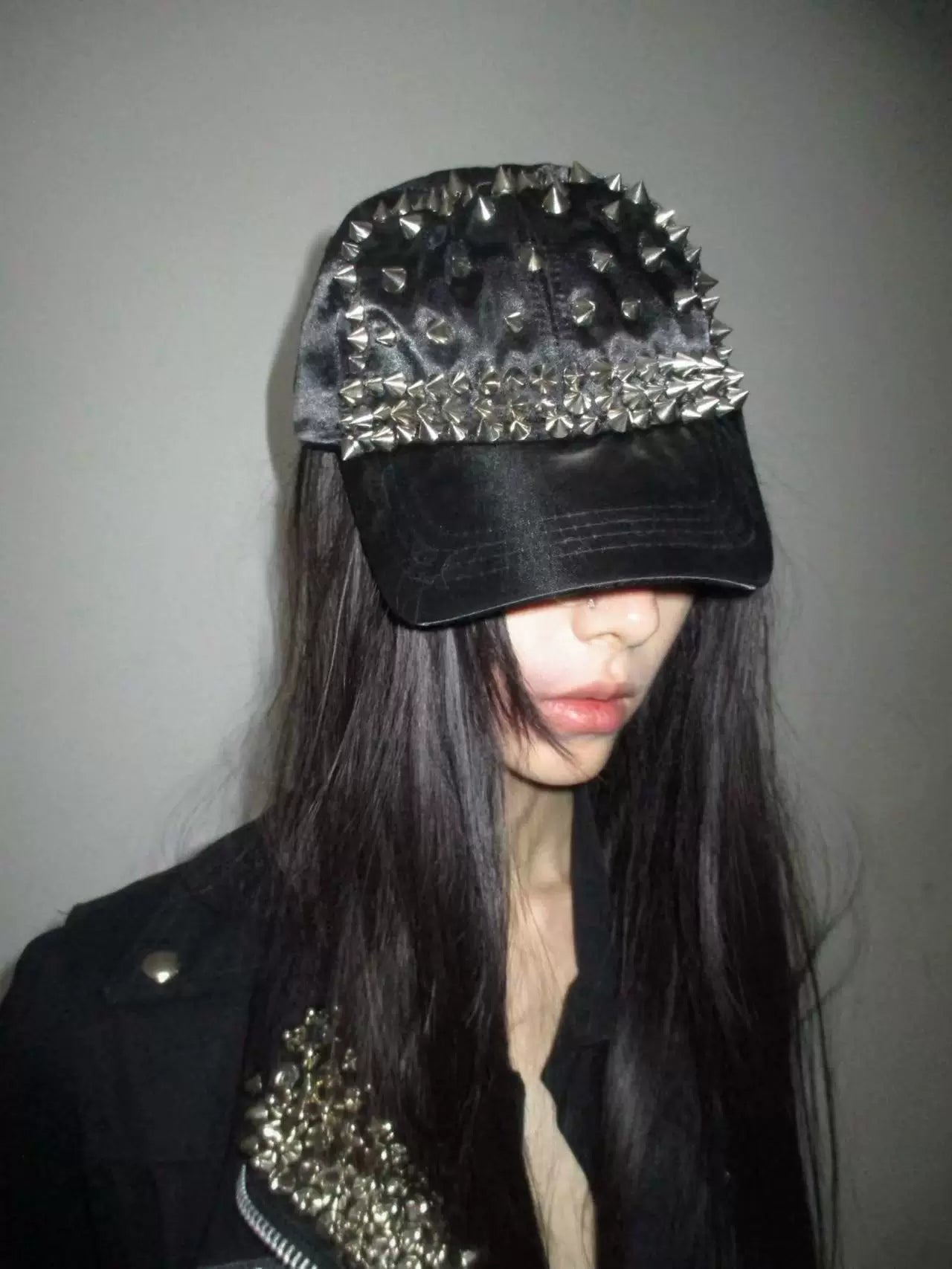 Spike Stud Duckbill Baseball Cap