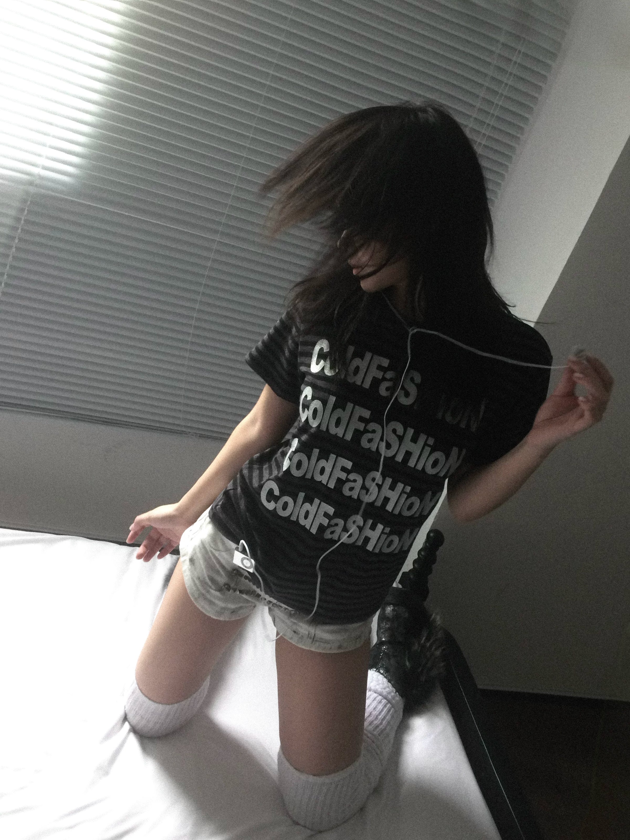Silver Letter Stripe Short-Sleeve T-Shirt