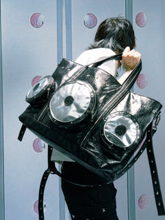 Disc Speaker Graphic Tote Bag