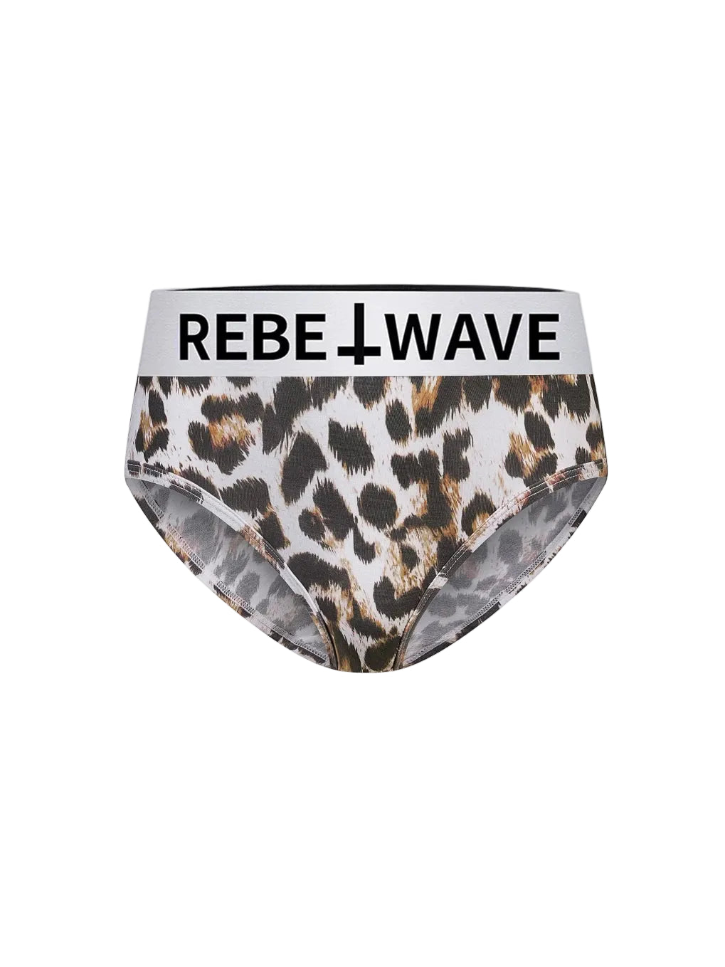 Rebel Wave Leopard Triangle Briefs