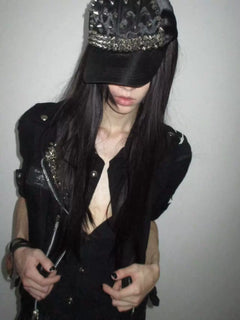 Spike Stud Duckbill Baseball Cap