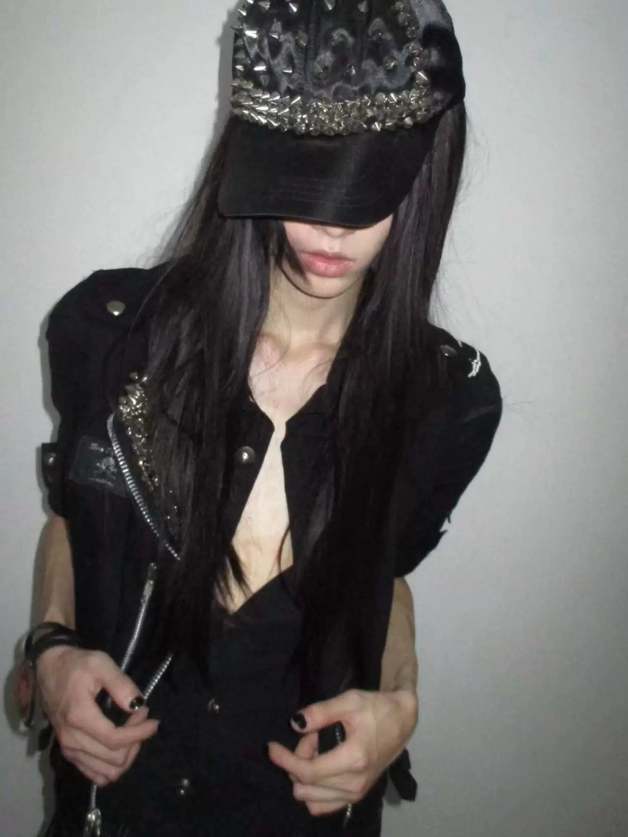 Spike Stud Duckbill Baseball Cap