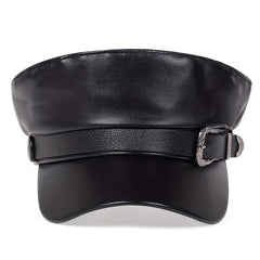 Belt Buckle Leather Hat - PWM
