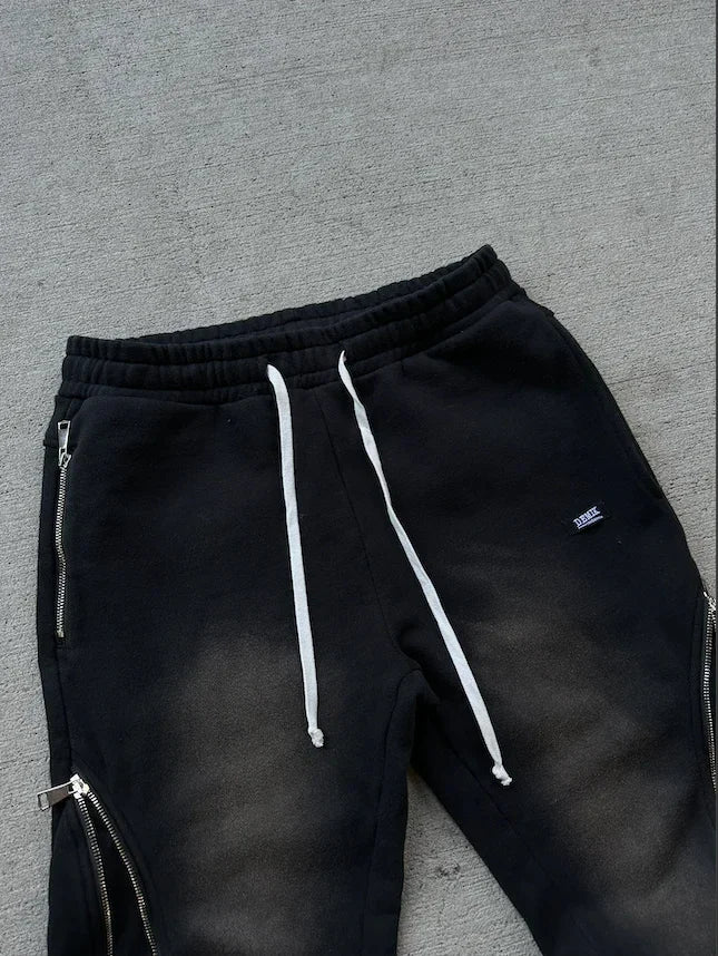 Zipper Sweatpants