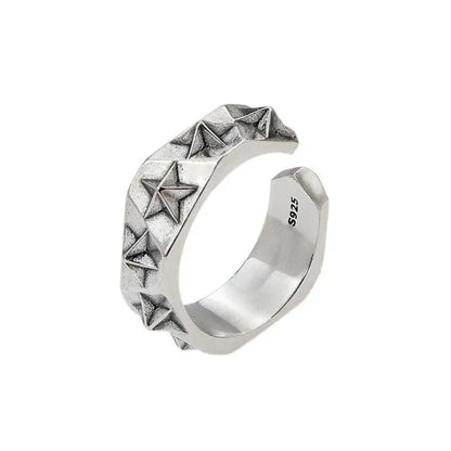 Sterling Silver Star Rings