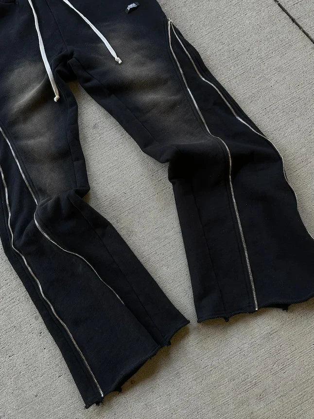 Zipper Sweatpants