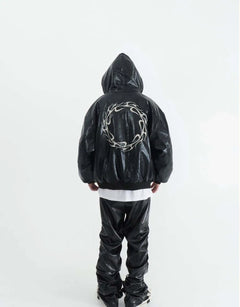 Pleated Leather Pants - PWM