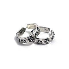 Sterling Silver Star Rings - PWM