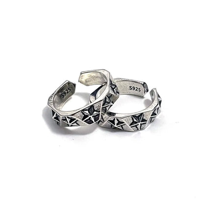 Sterling Silver Star Rings