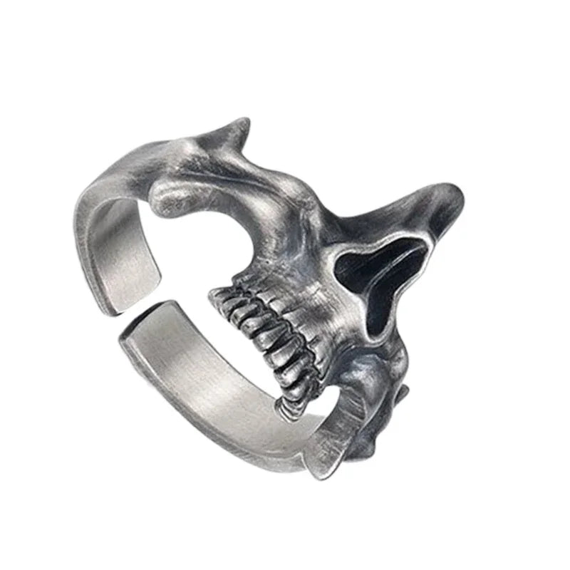 Gothic Skull Mask Rings