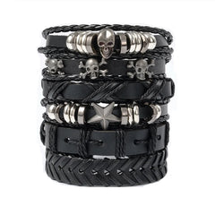 Rivet Leather Bracelet Sets - PWM