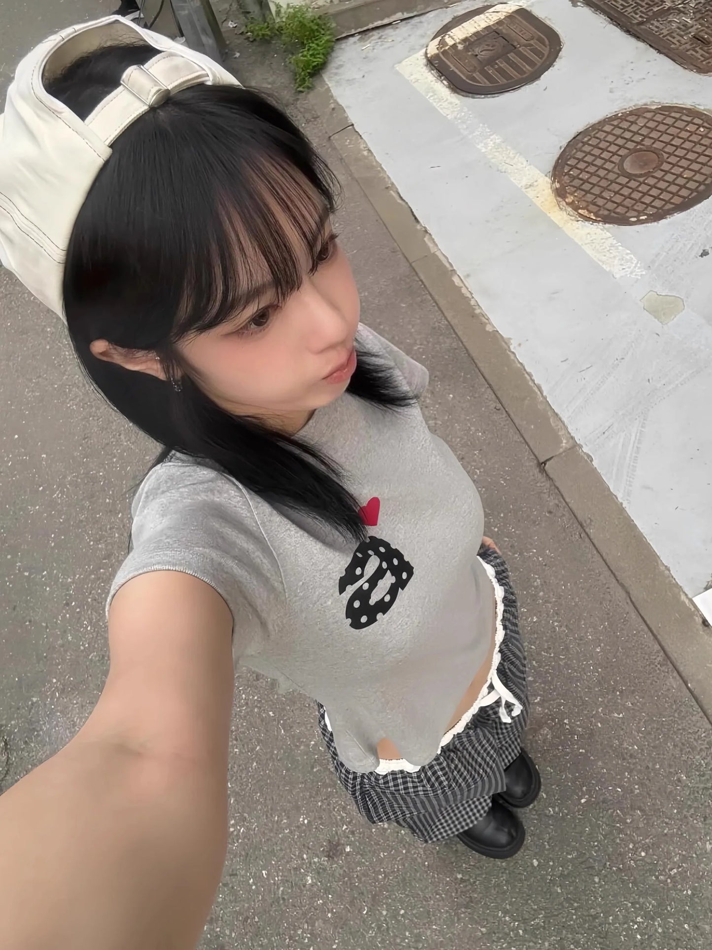 Round Neck Print t-shirt