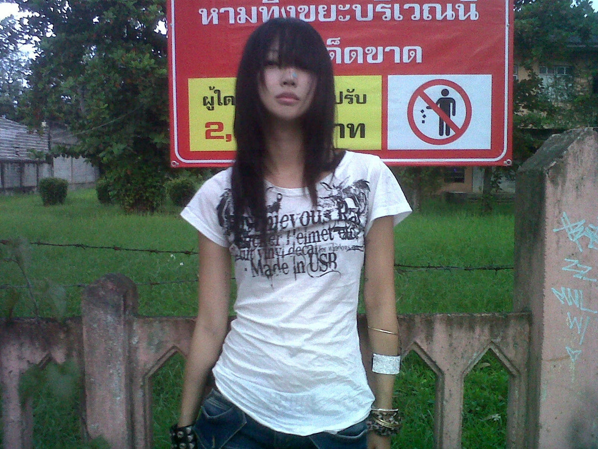 Letter Print T-shirt