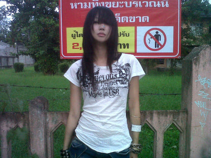 Letter Print T-shirt