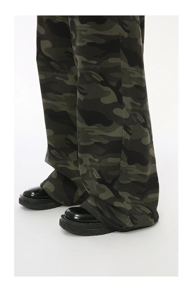 Camouflage Loose Jeans