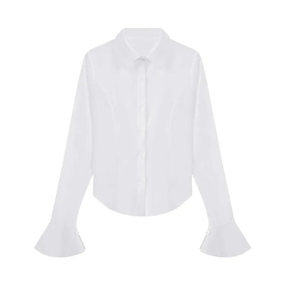 Bell Sleeve Bandage Shirts