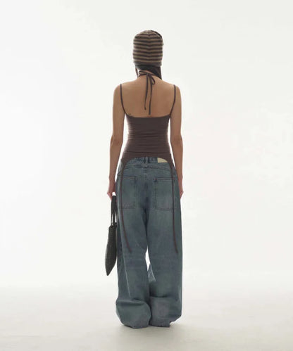 Summer Slim Fit Strap Elastic Bandage Top
