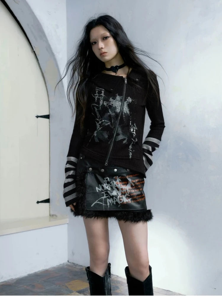 Patchwork Zipper Tee - PWM