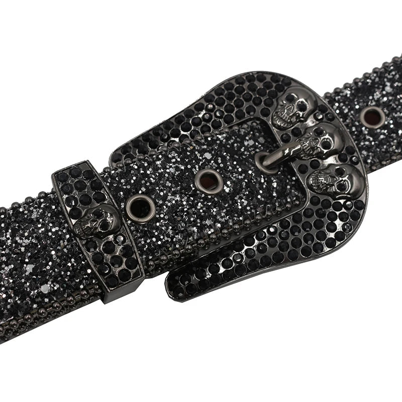 Skull Rhinestone Belt - PWM