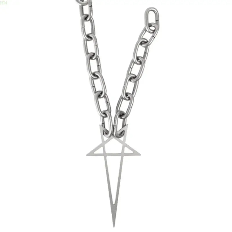 Pentacle Chain Necklace