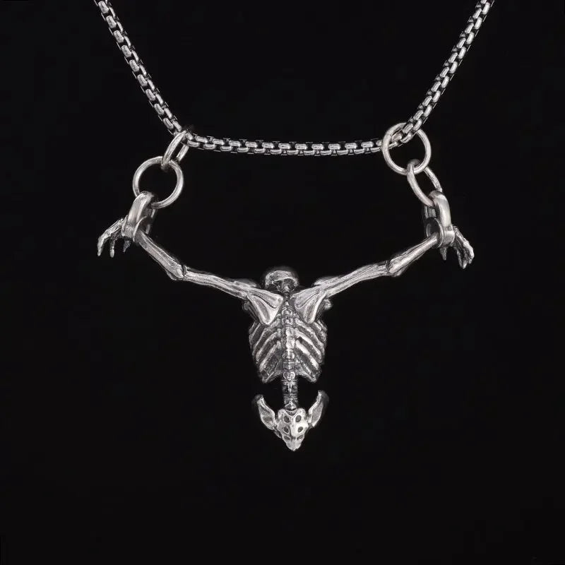 Captivity Skull Pendant Necklace