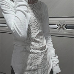 Snakeskin Print T-shirt - PWM