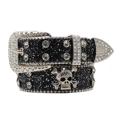 Sequin Metal Buckle Belt - PWM