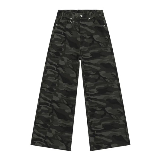 Camouflage Loose Jeans