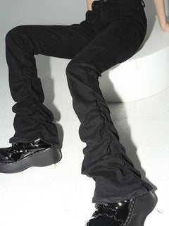 Ruched Flare Pants - PWM