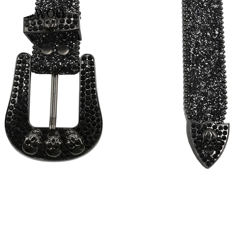 Skull Rhinestone Belt - PWM