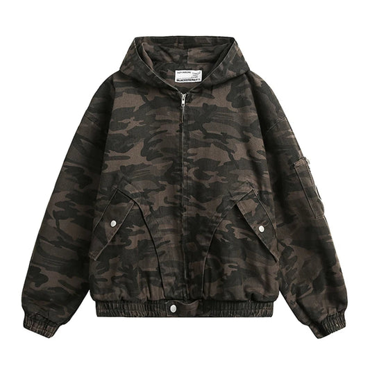 Camo Zipper Hoodie - PWM
