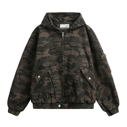 Camo Zipper Hoodie - PWM